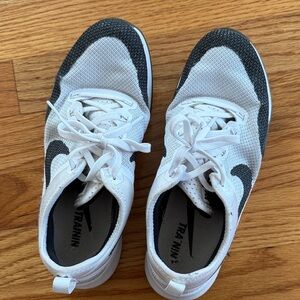 Nike White and Black Athletic Sneakers